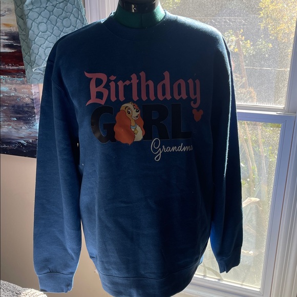 Charming Blue 'Birthday Girl' Sweatshirt - Picture 5 of 6